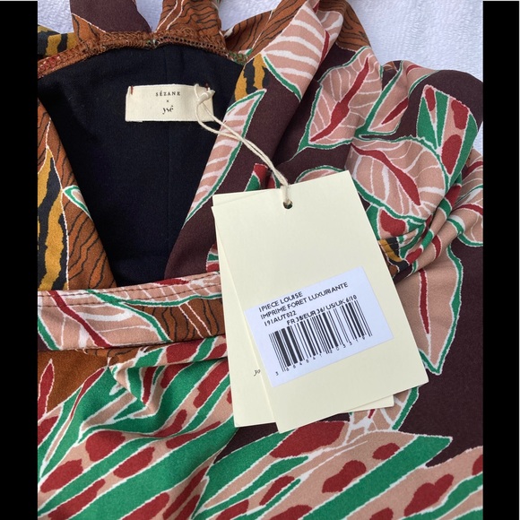 SEZANE LOUISE ONE PIECE SWIMSUIT - Picture 6 of 7